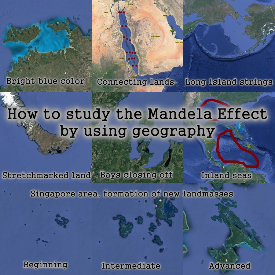 How to study the Mandela Effect using geography