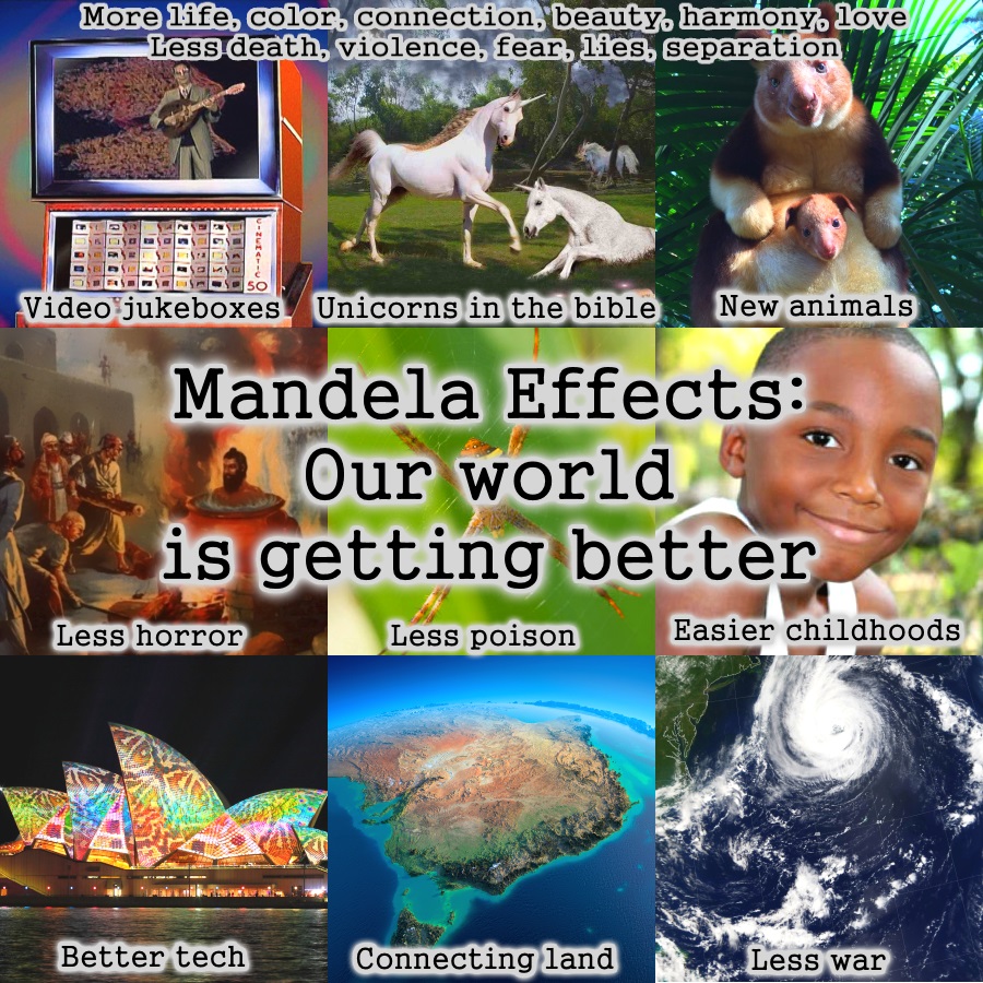 Mandela Effect: Our world is getting better
